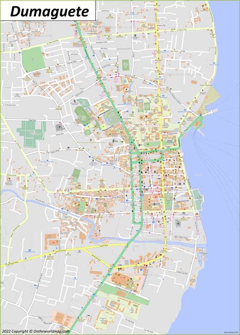 map of dumaguete